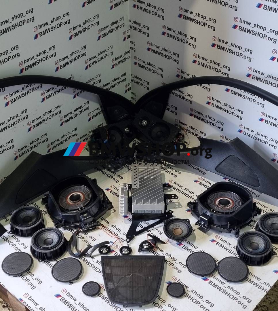 комплект акустики BMW X6 F16 2018, 5.0 л., дизель, АКПП, 416 carbon schwarz, полный привод, правый руль, 9393193