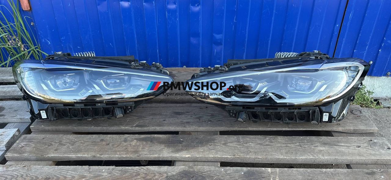 фара BMW 4 серия G26 2022, электро, portimao blau mettalic (0c31), хетчбэк 5 дв., задний привод, правый руль, 5A19354, 5A19353