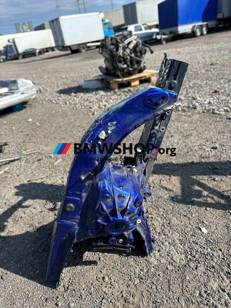 лонжерон левый BMW 4 серия G26 2022, электро, portimao blau mettalic (0c31), хетчбэк 5 дв., задний привод, правый руль, 41007486607