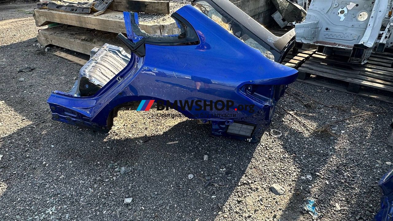 крыло заднее левое BMW 4 серия G26 2022, электро, portimao blau mettalic (0c31), хетчбэк 5 дв., задний привод, правый руль, 9626147