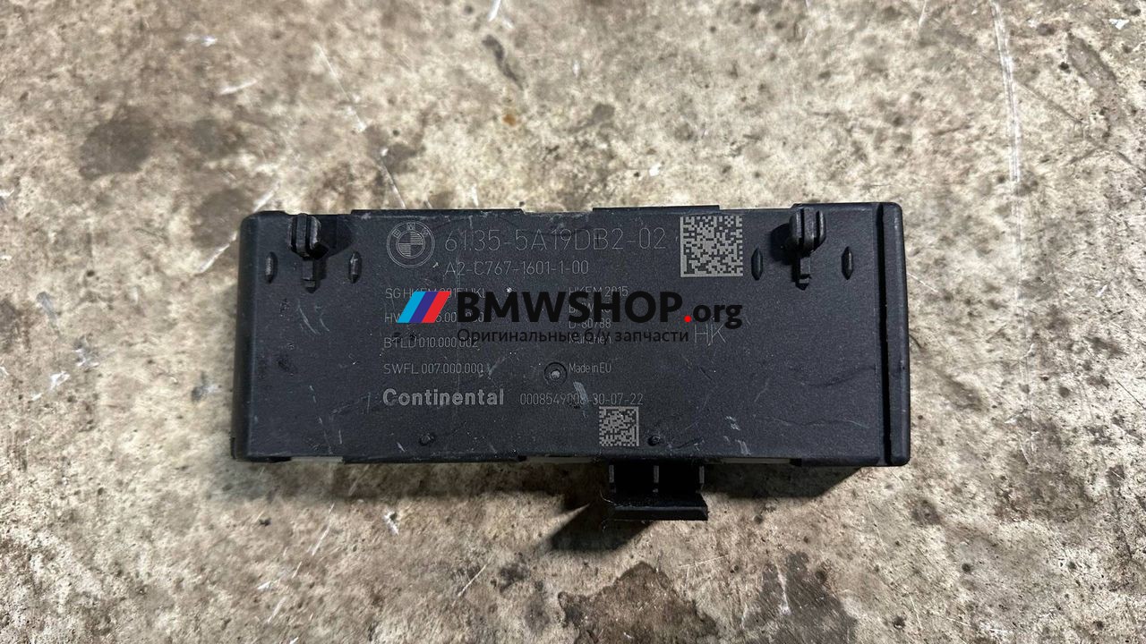 блок управления крышкой багажника BMW 4 серия G26 2022, электро, portimao blau mettalic (0c31), хетчбэк 5 дв., задний привод, правый руль, 61355A19DB2