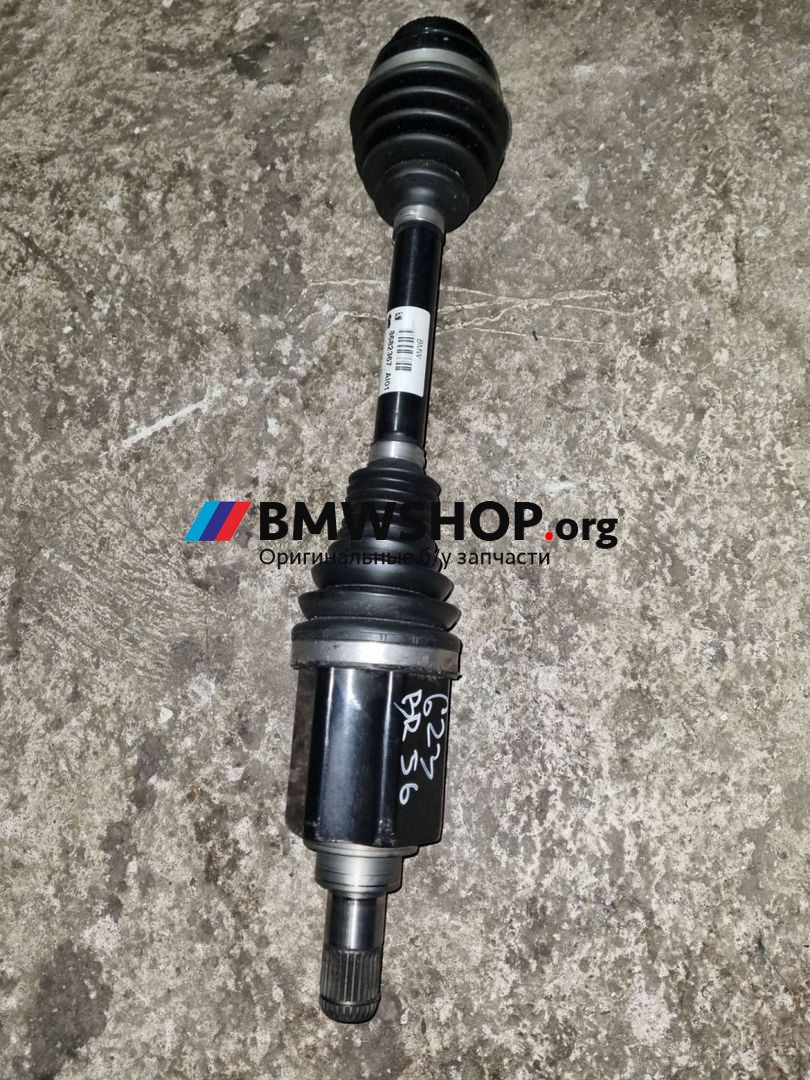полуось передняя левая (приводной вал, ШРУС) BMW 4 серия G22/G23 G23 2020, 2.0 л., B48 B20 B, бензин, АКПП, 475 black saphire metallic, кабриолет, полный привод, 8682367