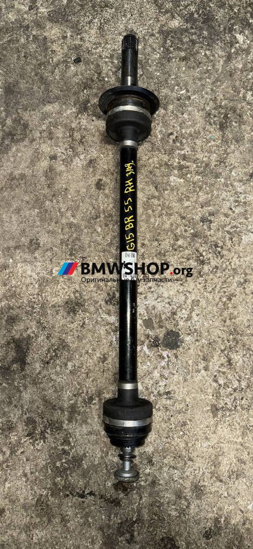 полуось задняя (приводной вал, ШРУС) BMW 8 серия G14/G15 G15 2018, 3.0 л., B58B30, бензин, АКПП, купе, задний привод, 8689564