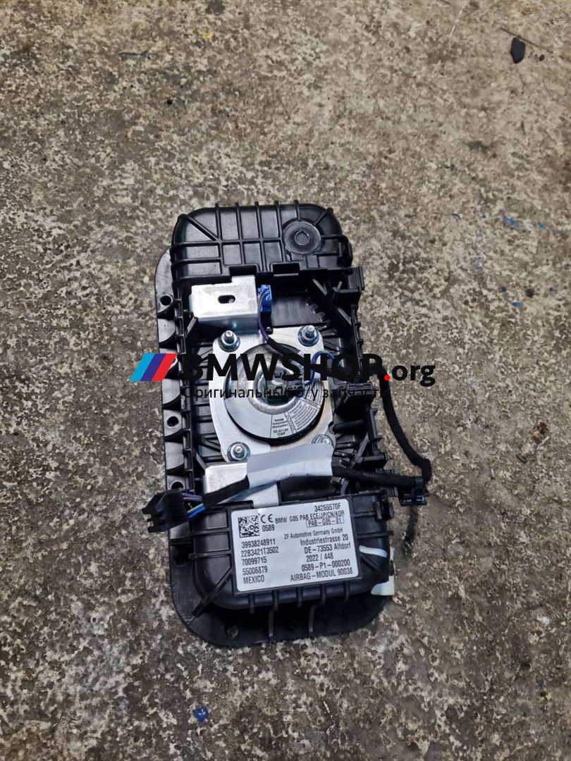 подушка безопасности пассажира BMW X5 G05 2023, 3.0 л., B58B30, бензин, c36 dravitgrau metallic, полный привод, правый руль, 9382489