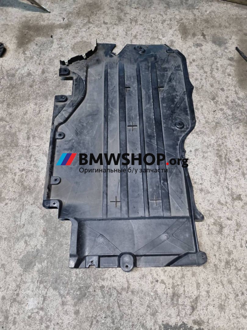 защита днища BMW X5 G05 2023, 3.0 л., B58B30, бензин, c36 dravitgrau metallic, полный привод, правый руль, 7424892