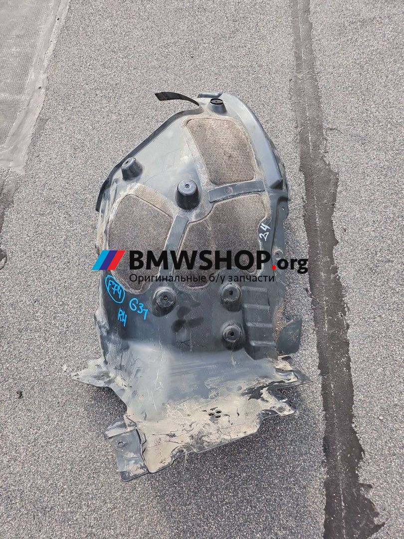 защита арок передняя правая (подкрылок) BMW 5 серия G30/G31 G31 2018, 2.0 л., B48 B20 B, бензин, АКПП, универсал, 7340796