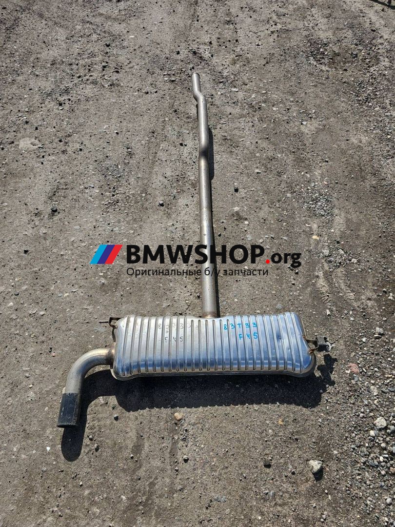 глушитель BMW 2 серия Active Tourer F45 2014, 2.0 л., дизель, АКПП, flamenco-rot brillanteffek с06, универсал, правый руль, 8577090