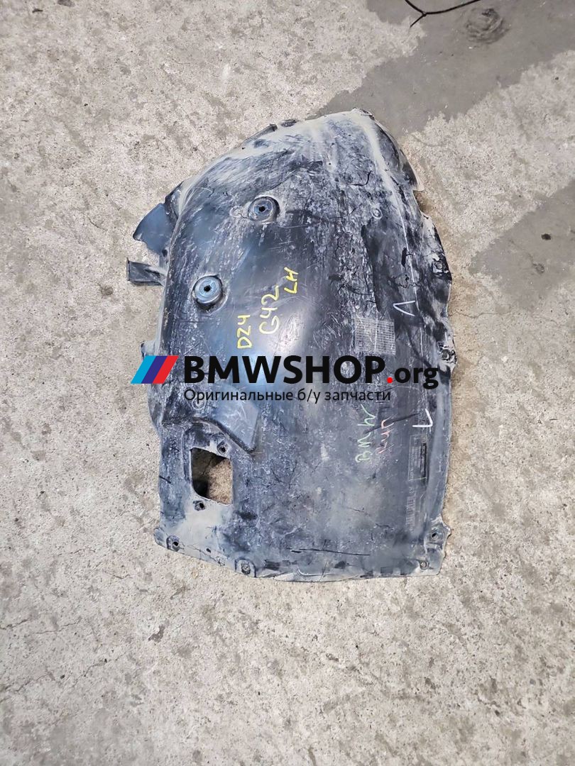 защита арок передняя левая (подкрылок) BMW 2 серия G42 2022, 2.0 л., B47 D20 B, дизель, АКПП, купе, задний привод, 7315729