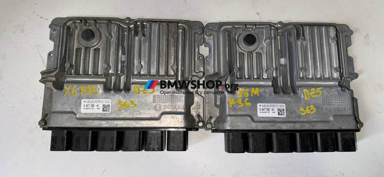 блок управления двигателем BMW X6 M F96 2021, 4.4 л., S63 B44 B, бензин, АКПП, 475 black saphire metallic, внедорожник 5 дв., полный привод, 9847295