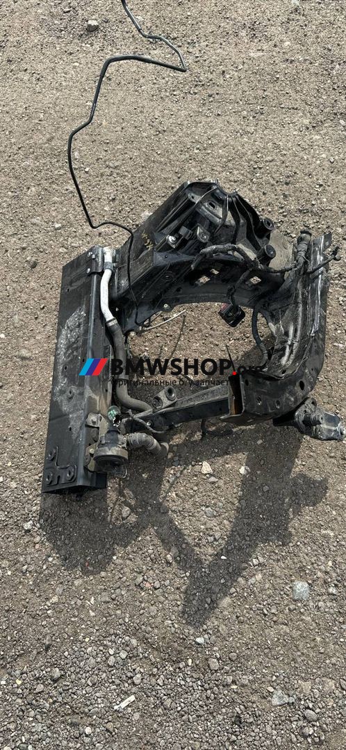 лонжерон левый BMW X6 M F96 2021, 4.4 л., S63 B44 B, бензин, АКПП, 475 black saphire metallic, внедорожник 5 дв., полный привод, 7417571