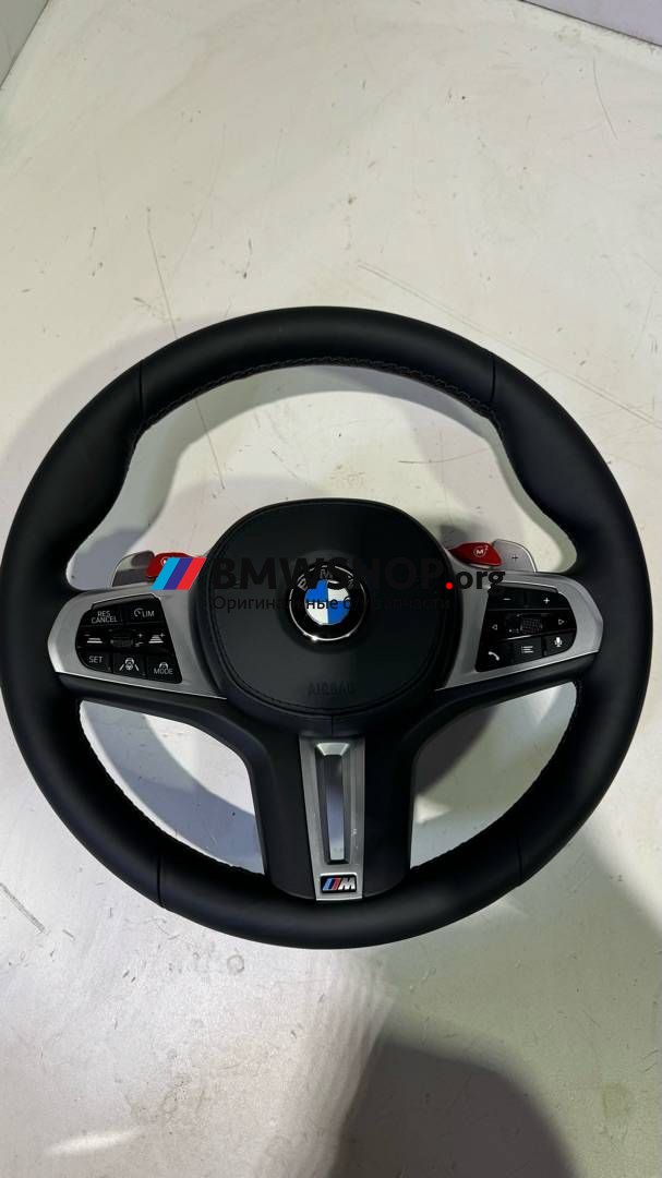 руль BMW X6 M F96 2021, 4.4 л., S63 B44 B, бензин, АКПП, 475 black saphire metallic, внедорожник 5 дв., полный привод, 32123