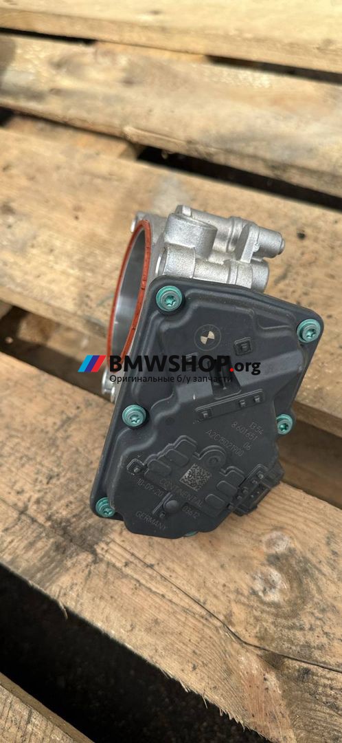 заслонка дроссельная BMW 4 серия G22/G23 G23 2020, 2.0 л., B48 B20 B, бензин, АКПП, 475 black saphire metallic, кабриолет, полный привод, 13548601651