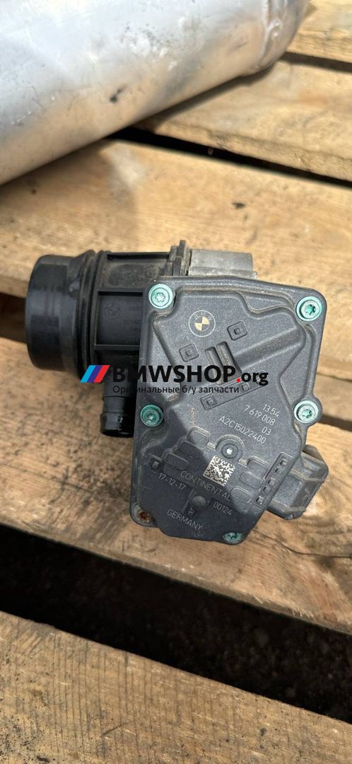 заслонка дроссельная BMW 7 серия G11/G12 [рестайлинг] G12 2021, 4.4 л., N63 B44 C, бензин, АКПП, 475, седан, полный привод, 7619008