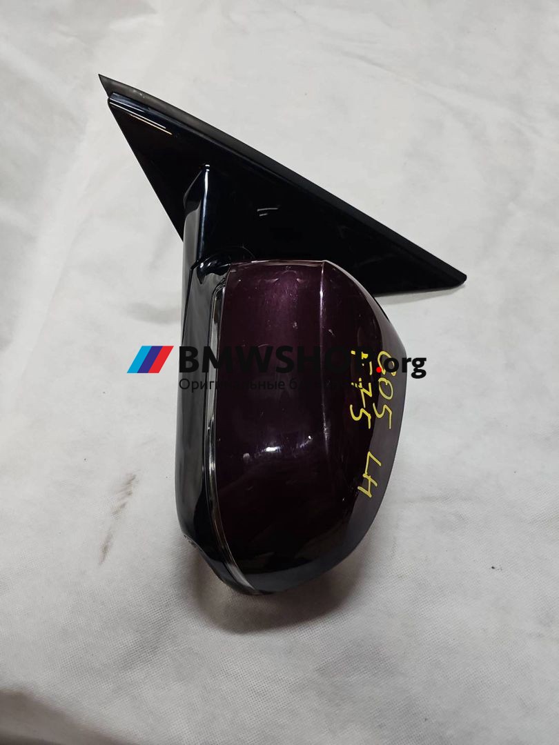 зеркало наружное левое BMW X5 G05 2021, 3.0 л., гибрид, АКПП, x1b ametrin metallic, внедорожник 5 дв., полный привод, правый руль, 5544332211