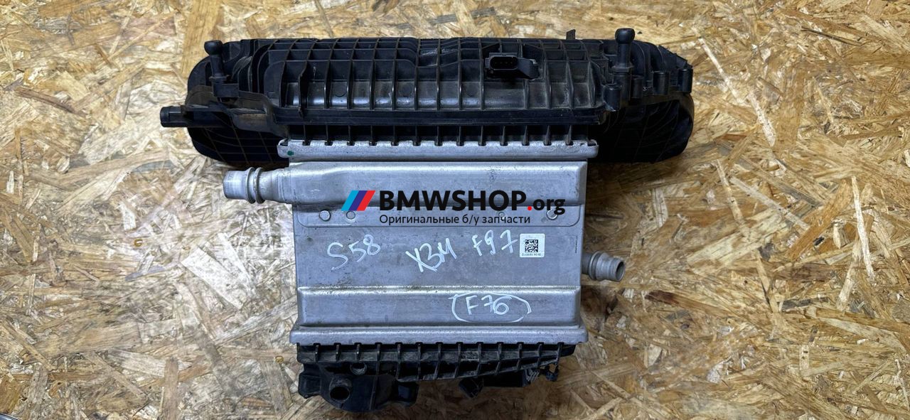 коллектор впускной BMW X3 M F97 2019, 3.0 л., S58B30A, бензин, АКПП, c28 donington-grau metallic, полный привод, правый руль, 8053321, 5220500