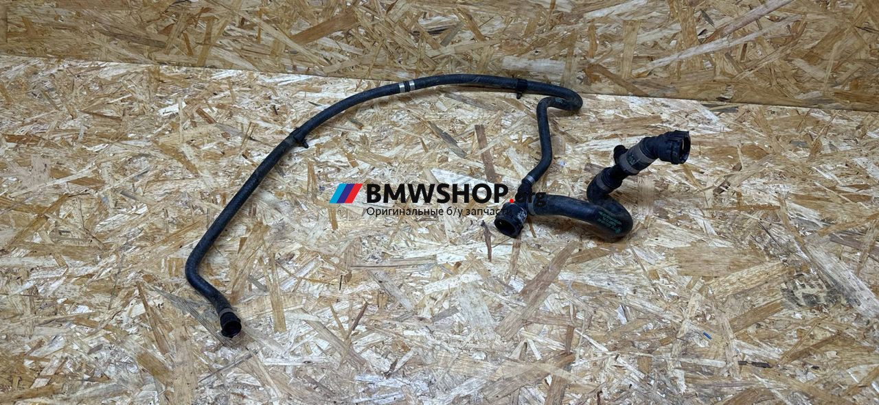 патрубок радиатора BMW X3 M F97 2019, 3.0 л., S58B30A, бензин, АКПП, c28 donington-grau metallic, полный привод, правый руль, 8053471, 8053469