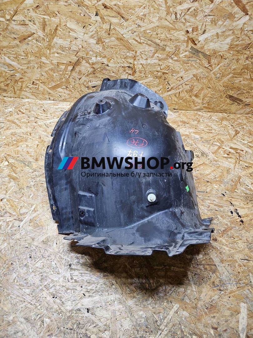 защита арок задняя левая (подкрылок) BMW X3 M F97 2019, 3.0 л., S58B30A, бензин, АКПП, c28 donington-grau metallic, полный привод, правый руль, 7394815