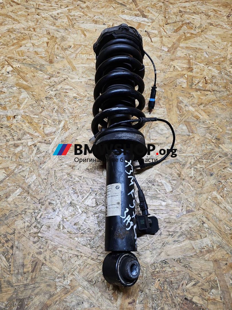 амортизатор задний левый BMW X3 M F97 2019, 3.0 л., S58B30A, бензин, АКПП, c28 donington-grau metallic, полный привод, правый руль, 8067507