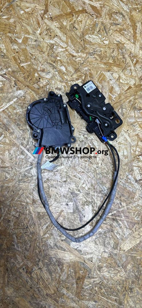 замок багажника BMW X5 G05 [рестайлинг] G05 2024, 3.0 л., B57 D30 B, дизель, АКПП, 475 black saphire metallic, внедорожник 5 дв., полный привод, правый руль, 7357112, 7431076