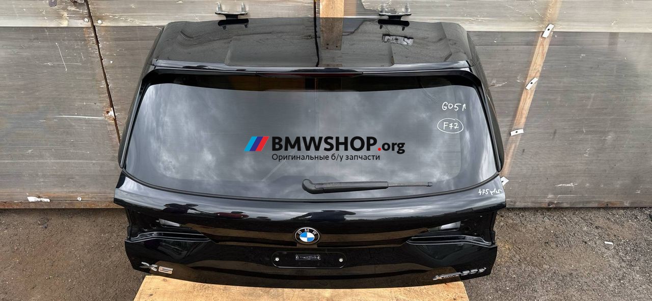 крышка багажника (дверь 3-5) BMW X5 G05 [рестайлинг] G05 2024, 3.0 л., B57 D30 B, дизель, АКПП, 475 black saphire metallic, внедорожник 5 дв., полный привод, правый руль, 7931925