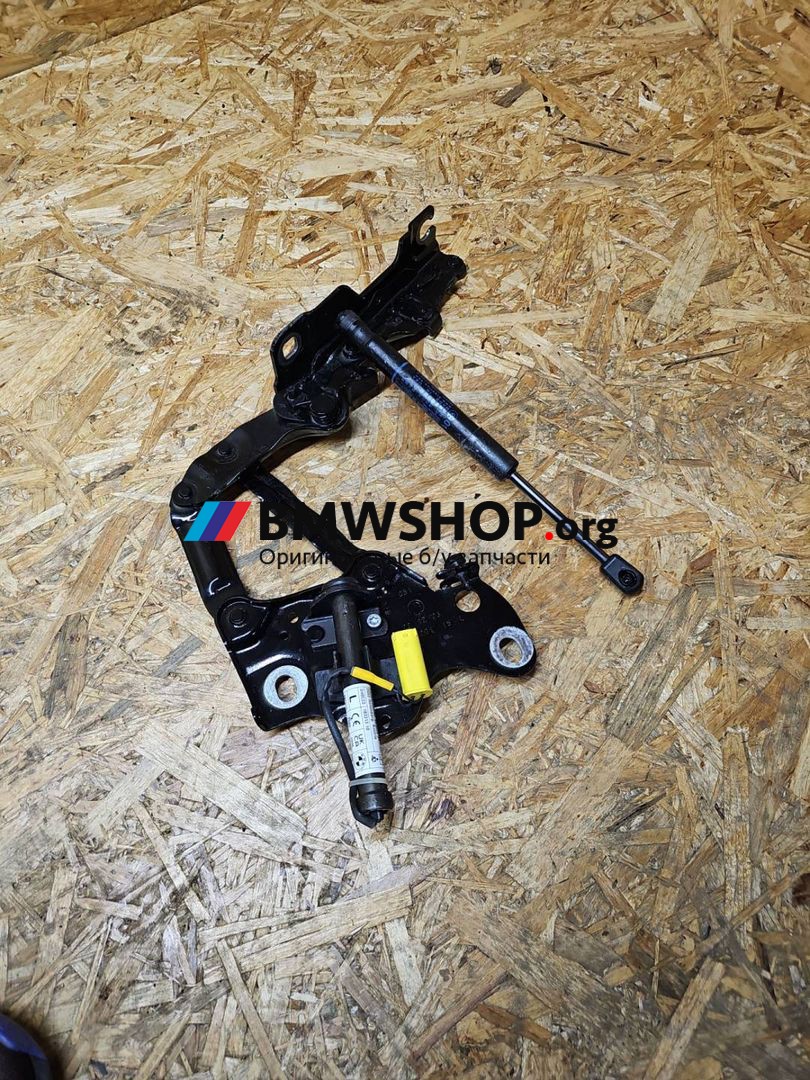 петля капота левая BMW X5 G05 [рестайлинг] G05 2024, 3.0 л., B57 D30 B, дизель, АКПП, 475 black saphire metallic, внедорожник 5 дв., полный привод, правый руль, 7418201