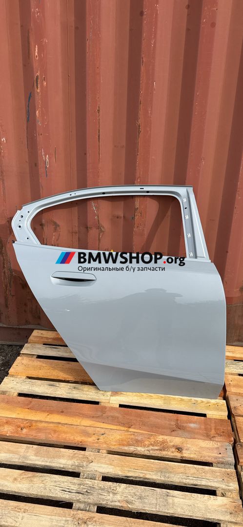 дверь задняя правая BMW 5 серия G60 2023, 2.0 л., B48B20V, бензин, АКПП, c4p brooklyn grau metallic, седан, задний привод, правый руль, 5A32EA8