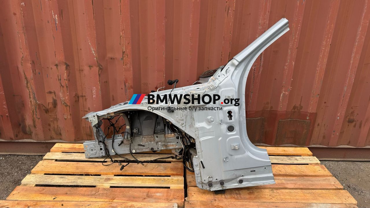 четверть передняя левая BMW 5 серия G60 2023, 2.0 л., B48B20V, бензин, АКПП, c4p brooklyn grau metallic, седан, задний привод, правый руль