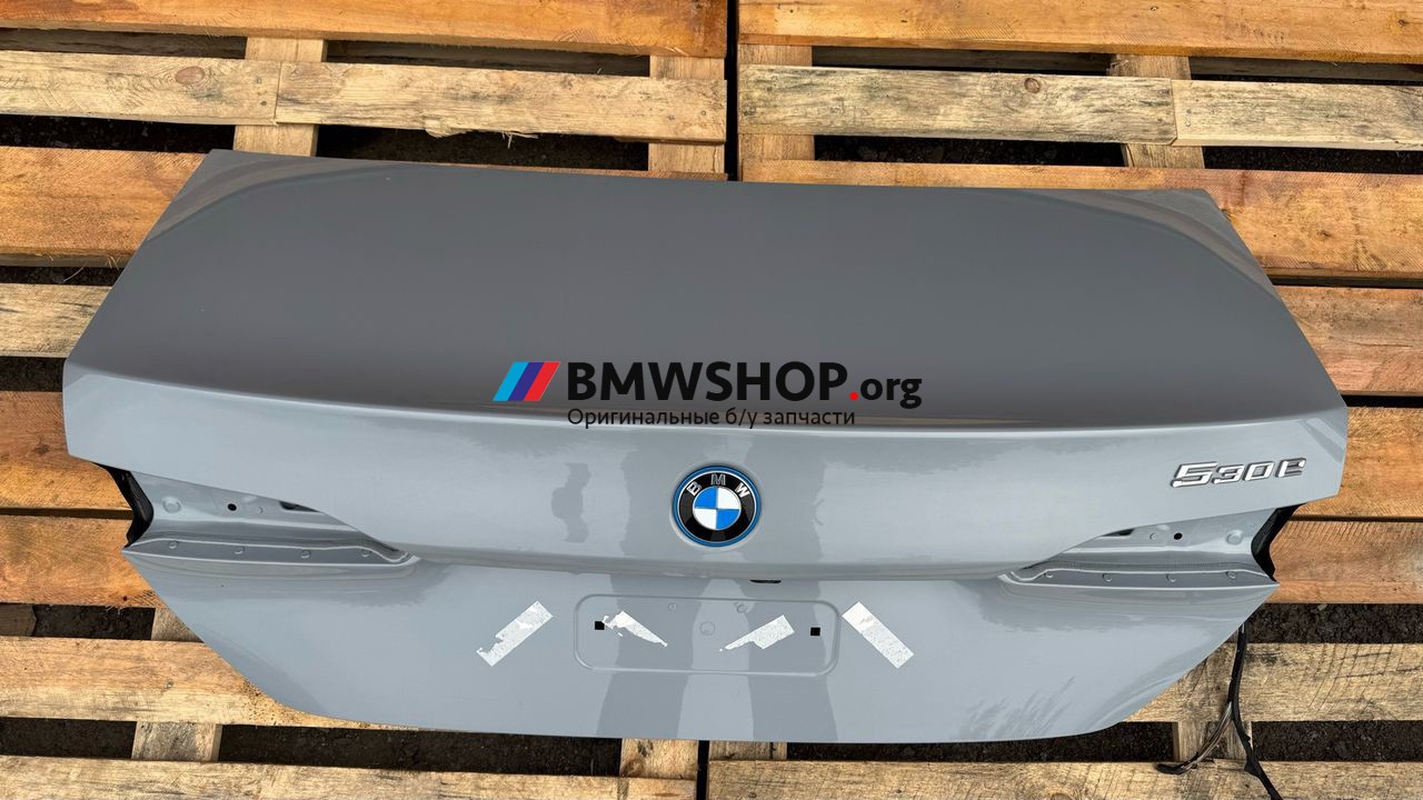 крышка багажника (дверь 3-5) BMW 5 серия G60 2023, 2.0 л., B48B20V, бензин, АКПП, c4p brooklyn grau metallic, седан, задний привод, правый руль, 9626986