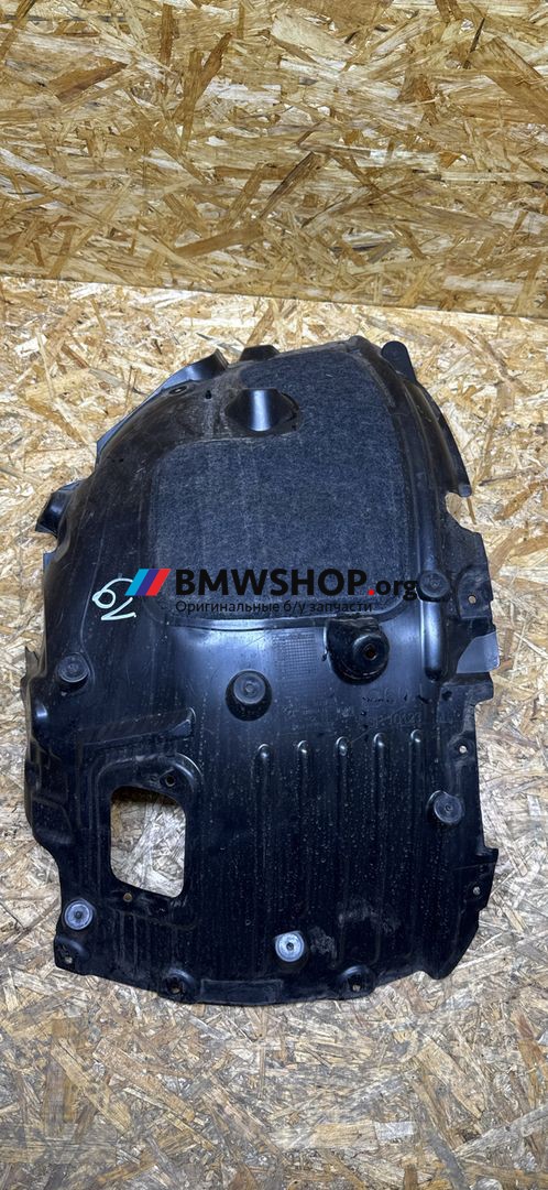 защита арок передняя левая (подкрылок) BMW 5 серия G60 2023, 2.0 л., B48B20V, бензин, АКПП, c4p brooklyn grau metallic, седан, задний привод, правый руль, 9621235