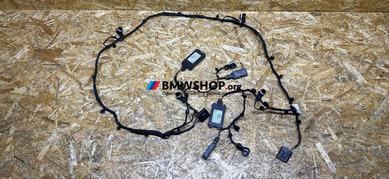 проводка датчиков парковки BMW 5 серия G60 2023, 2.0 л., B48B20V, бензин, АКПП, c4p brooklyn grau metallic, седан, задний привод, правый руль, 5B31AF2, 5A86170, 5A1A269, 5A81725