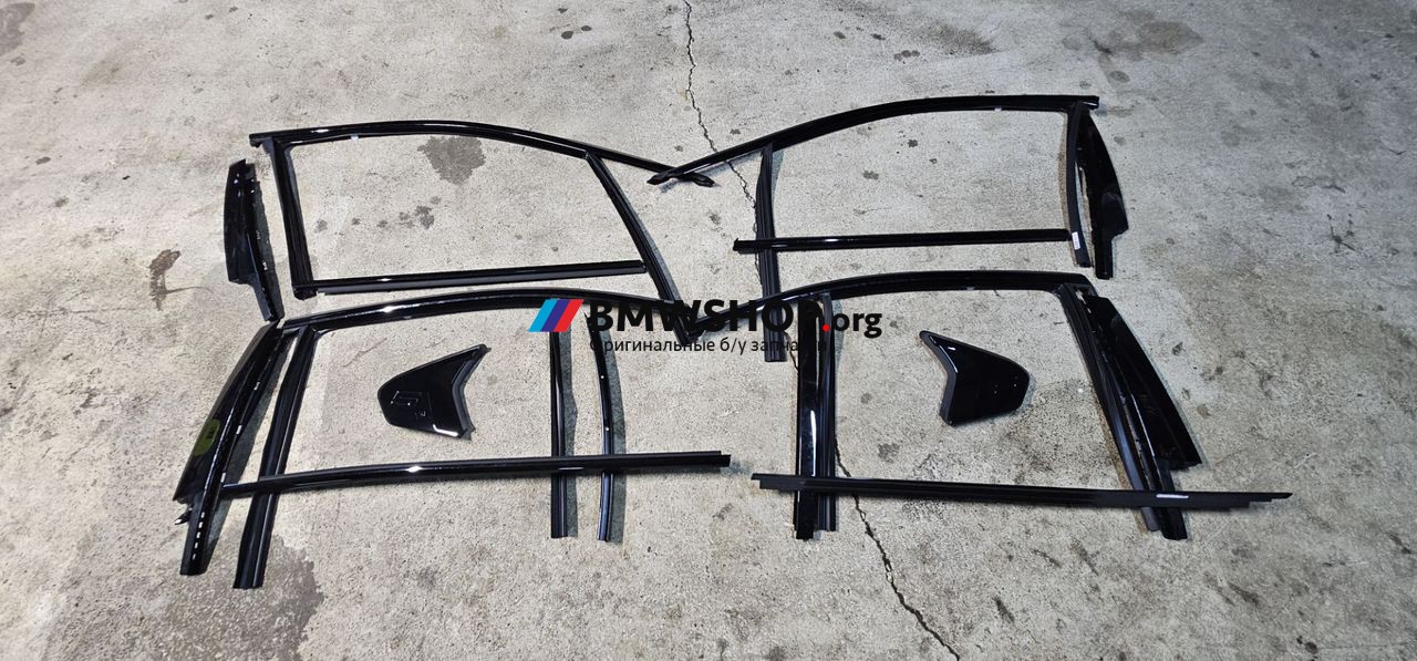 Комплект молдингов BMW 5 серия G60 2023, 2.0 л., B48B20V, бензин, АКПП, c4p brooklyn grau metallic, седан, задний привод, правый руль, 5A058C3