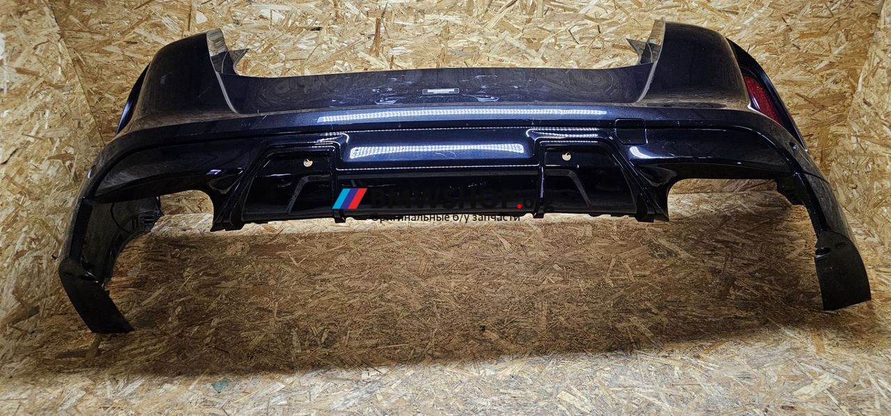 бампер задний BMW X6 M F96 2021, 4.4 л., S63 B44 B, бензин, АКПП, 475 black saphire metallic, внедорожник 5 дв., полный привод, 8081636
