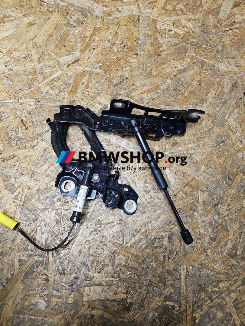 петля капота левая BMW M3 G80/G81 G80 2023, 3.0 л., S58B30A, бензин, АКПП, 475 black-sapphire metallic, седан, задний привод, 7450589