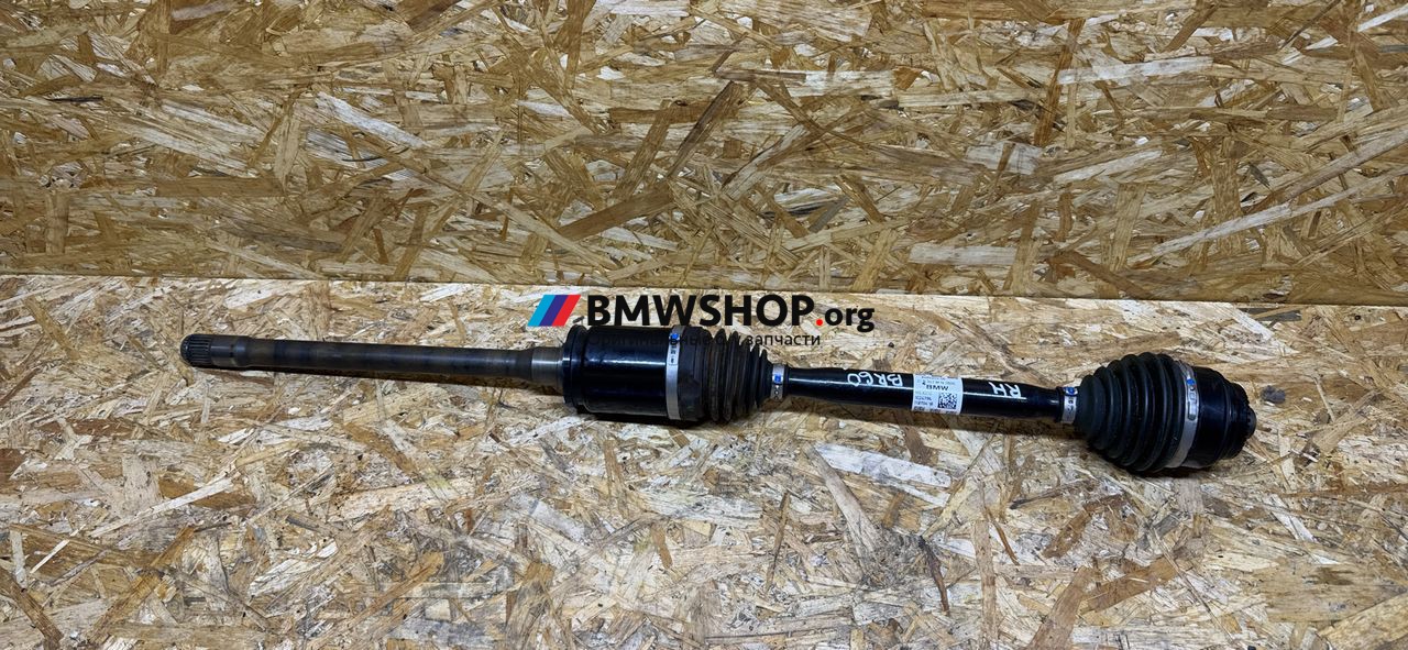 полуось передняя правая (приводной вал, ШРУС) BMW X7 G07 [рестайлинг] G07 2022, 4.4 л., S68B44A, бензин, АКПП, c4w skyscraper grau metallic, полный привод, 8486203