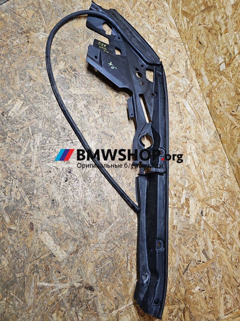 планка под капот BMW X6 G06 2023, 3.0 л., B57 D30 B, дизель, АКПП, c4w skyscraper grau metallic, внедорожник 5 дв., полный подключаемый привод, 7418198