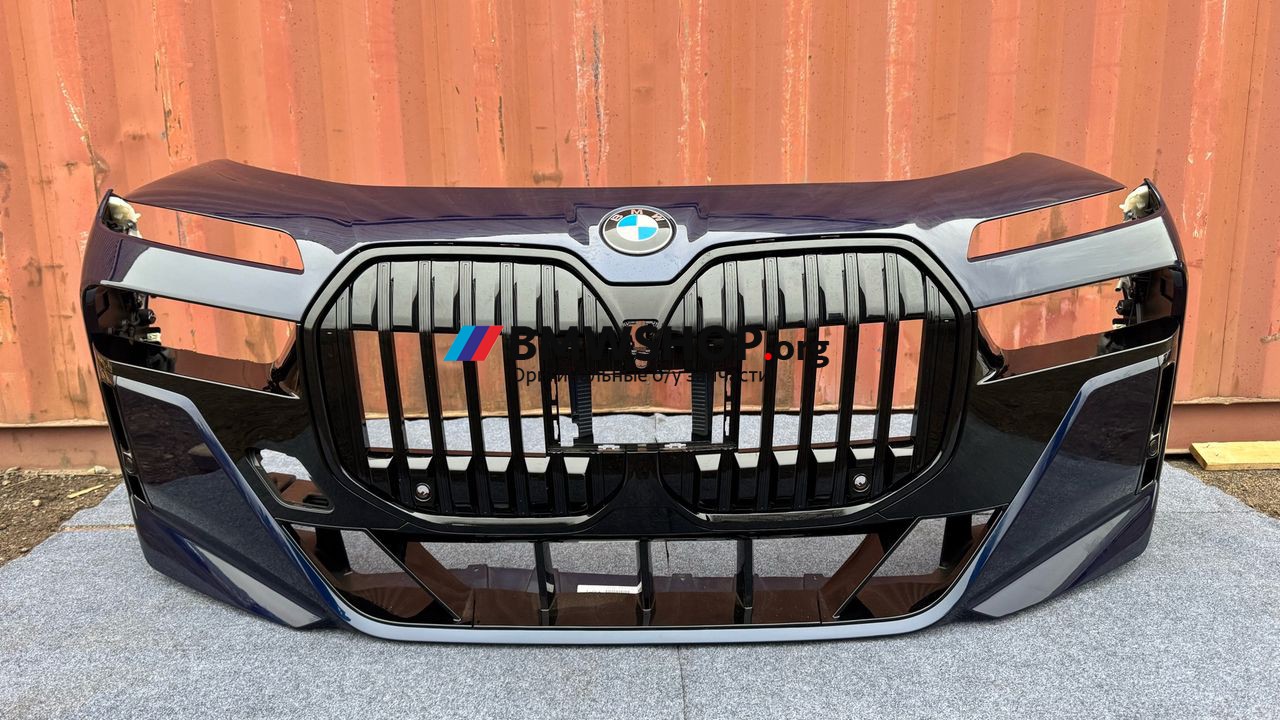 бампер передний BMW 7 серия G70 2023, c3z tansanitblau ii metallic, полный привод, 5A45BF8
