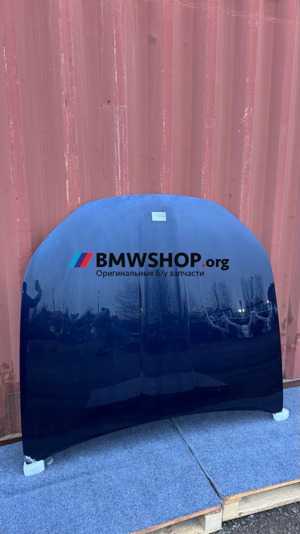 капот BMW 7 серия G70 2023, c3z tansanitblau ii metallic, полный привод, 9628638