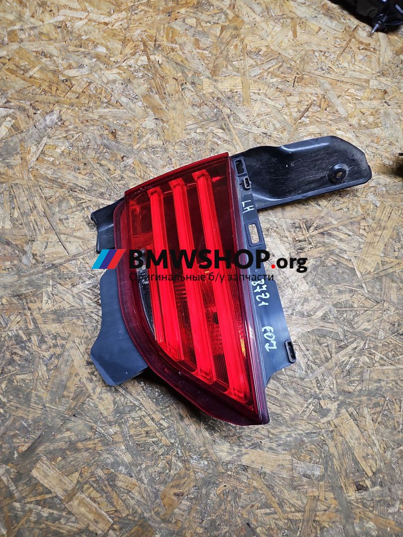фонарь крышки багажника левый BMW 5 серия F07/F10/F11 2012, 2.0 л., дизель, АКПП, imperial-blau brillant metallic, хетчбэк 5 дв., правый руль, 7199637