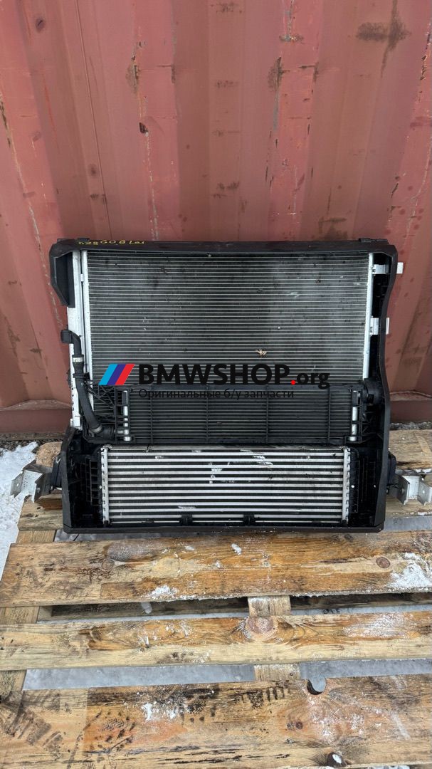 кассета радиаторов BMW X6 G06 2023, 3.0 л., B57 D30 B, дизель, АКПП, c4w skyscraper grau metallic, внедорожник 5 дв., полный подключаемый привод, 8472274, 8584127, 8472304, 8589042