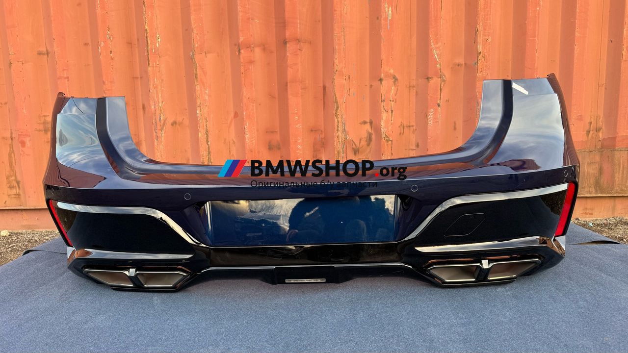 бампер задний BMW 7 серия G70 2023, c3z tansanitblau ii metallic, полный привод, 51129501531, 7909888, 5A3DA93