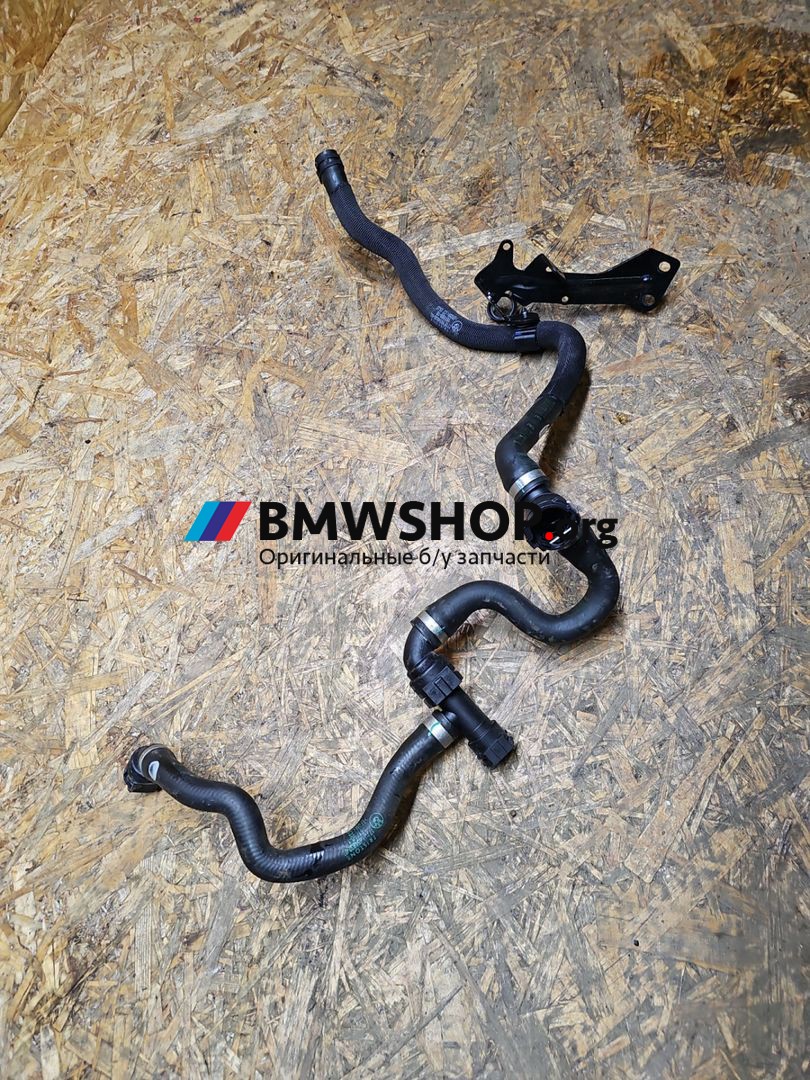 патрубок радиатора BMW 4 серия G22/G23 G22 2020, 2.0 л., B46 B20 B, бензин, АКПП, купе, 8654830, 8654832