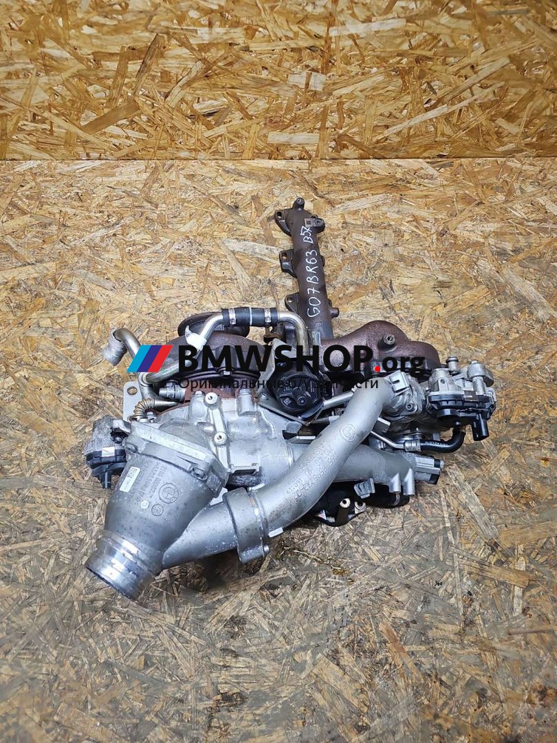 турбина BMW X7 G07 2020, 3.0 л., B57 D30 B, дизель, АКПП, полный привод, 8596253, 8596255