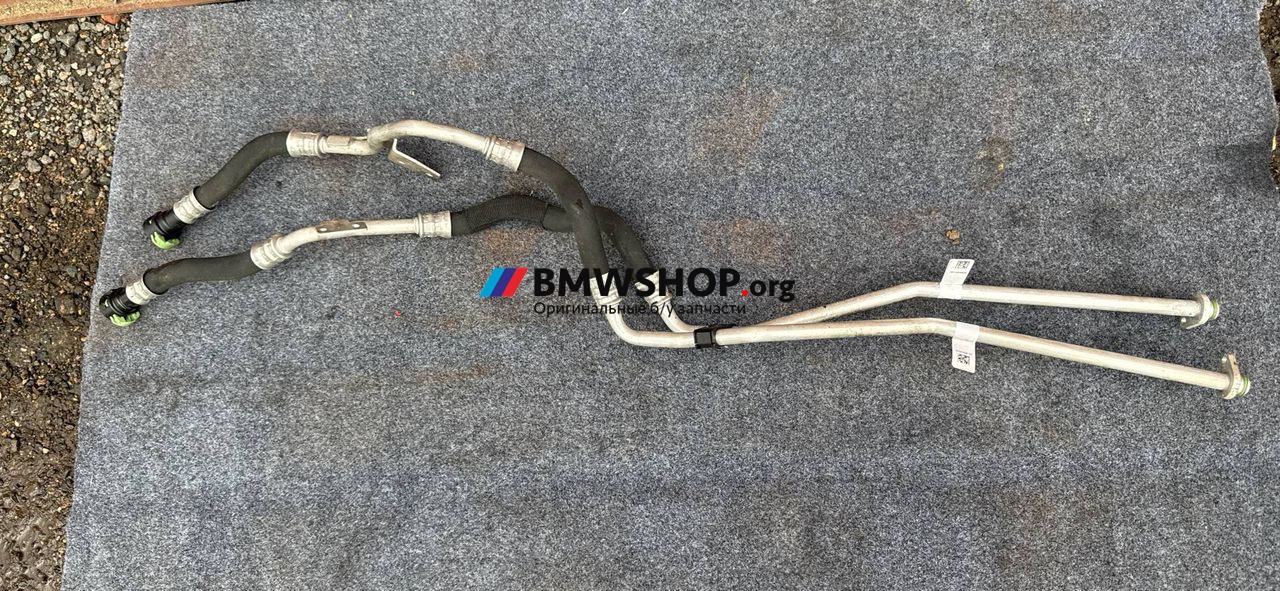 шланг (трубка) АКПП BMW M4 G82/G83 G82 2022, 3.0 л., S58B30A, бензин, АКПП, c4p (brooklyn grey metallic), купе, полный привод, правый руль, 8096457, 8096458