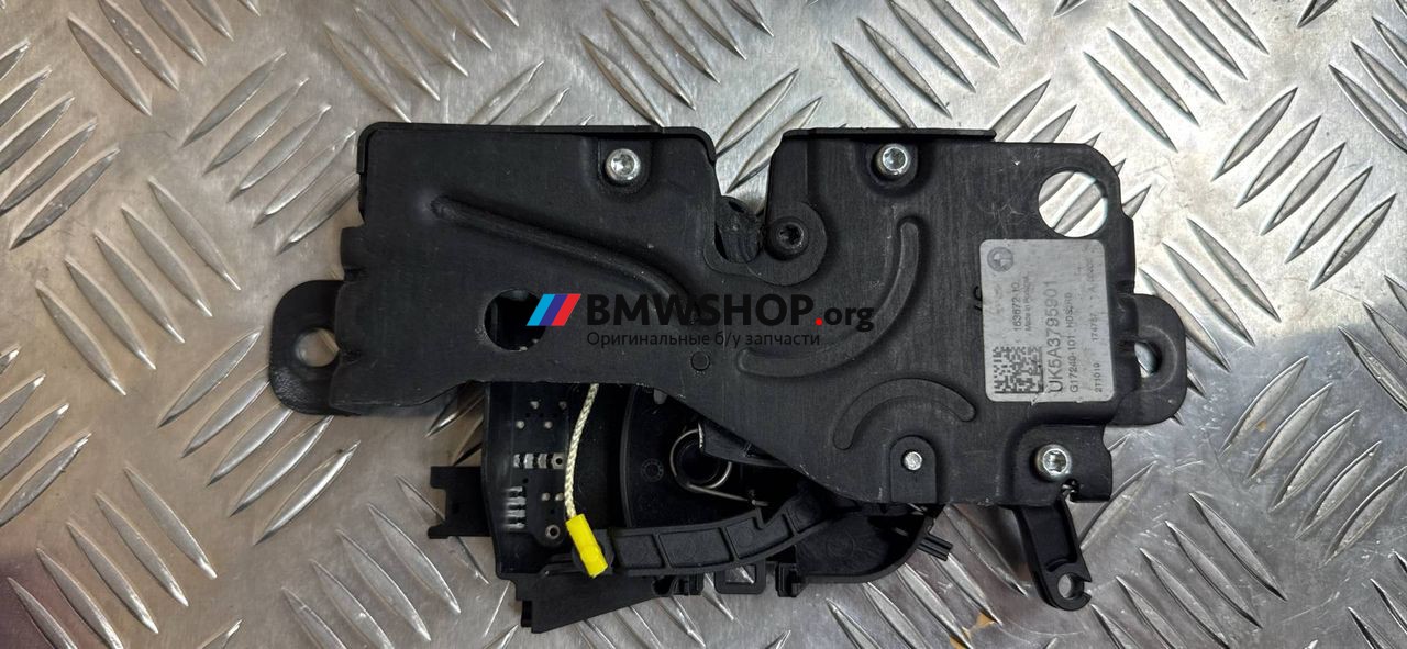 замок багажника BMW M4 G82/G83 G82 2022, 3.0 л., S58B30A, бензин, АКПП, c4p (brooklyn grey metallic), купе, полный привод, правый руль, 5A37959