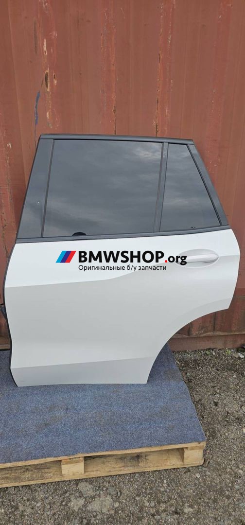дверь задняя левая BMW X5 G05 [рестайлинг] G05 2025, 3.0 л., B57 D30 B, дизель, АКПП, a96 mineral-weiss metallic, внедорожник 5 дв., полный привод, правый руль, 2642779