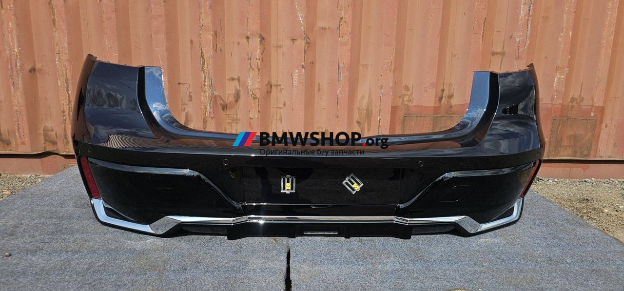 бампер задний BMW 7 серия G70 2024, 3.0 л., B57 D30 B, дизель, АКПП, carbonschwarz metallic (416), седан, полный привод, 5A3DA93