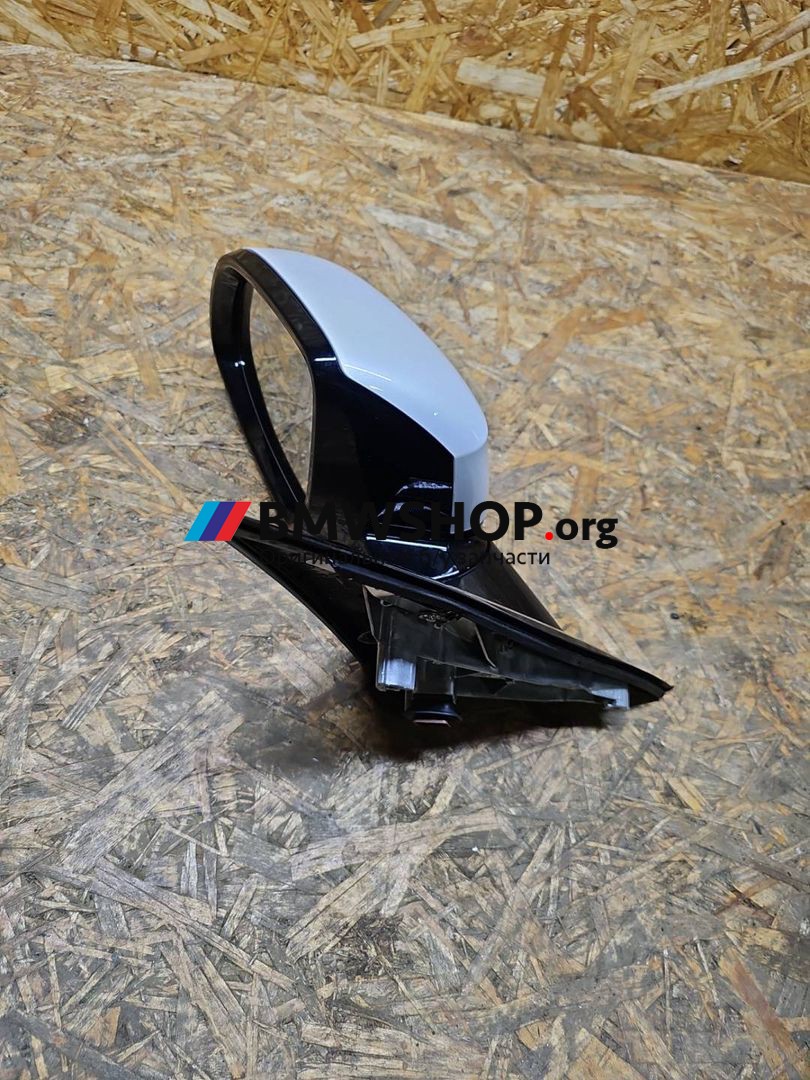 зеркало наружное левое BMW X5 G05 [рестайлинг] G05 2025, 3.0 л., B57 D30 B, дизель, АКПП, a96 mineral-weiss metallic, внедорожник 5 дв., полный привод, правый руль, 235235345