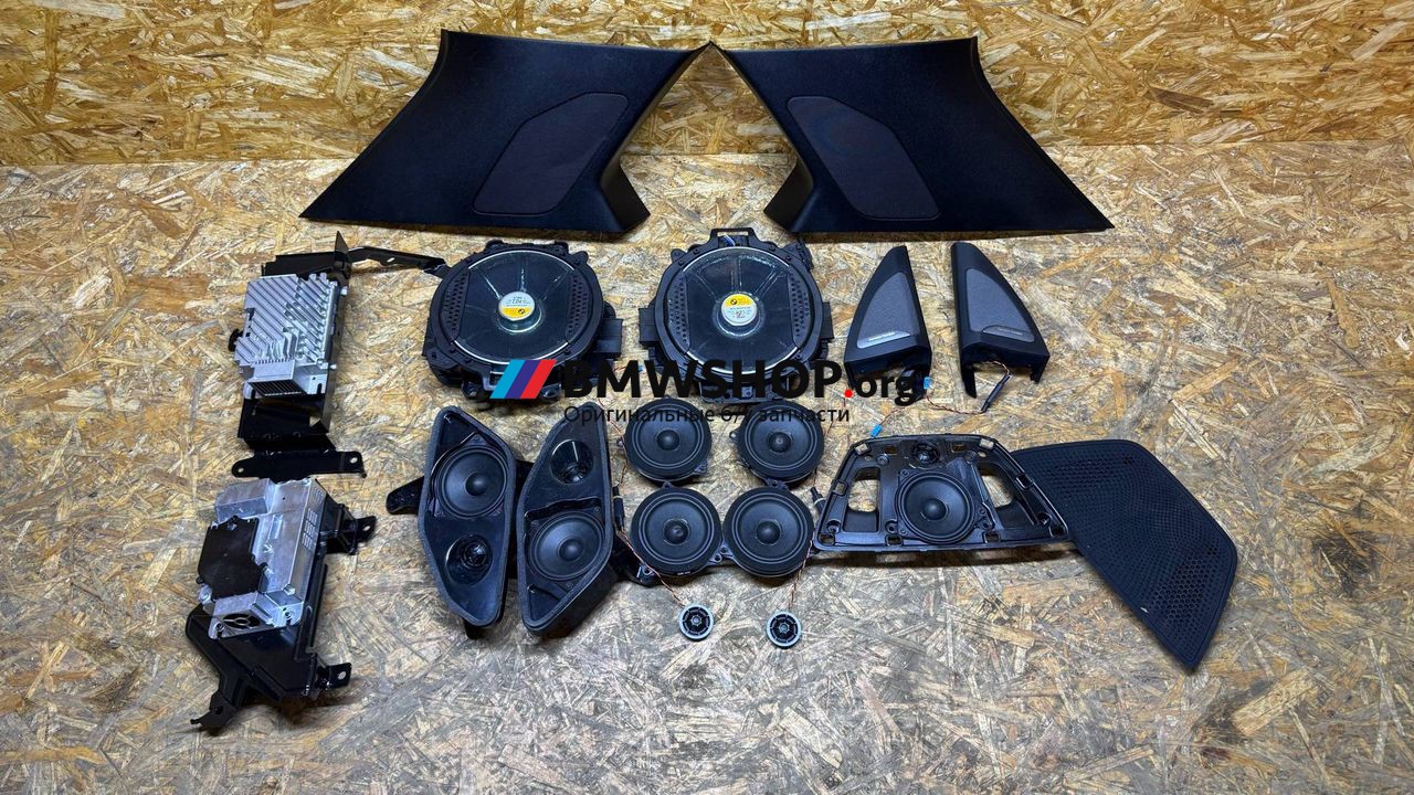 комплект акустики BMW X5 G05 [рестайлинг] G05 2024, 3.0 л., B57 D30 B, дизель, АКПП, 475 black-sapphire metallic, хетчбэк 5 дв., полный привод, правый руль, 2622516, 5A3F6D3, 5B4DB64