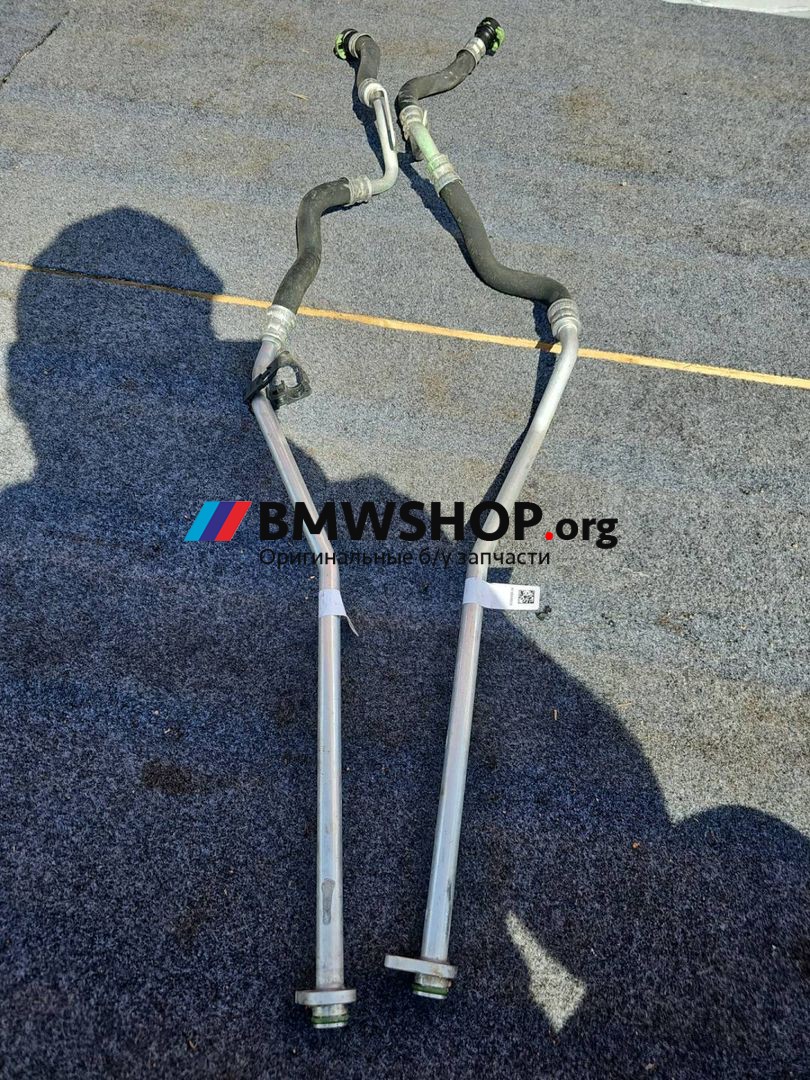 шланг (трубка) АКПП BMW M2 G87 2023, 3.0 л., S58B30A, бензин, АКПП, c4p, купе, задний привод, правый руль, 8096455, 8096456