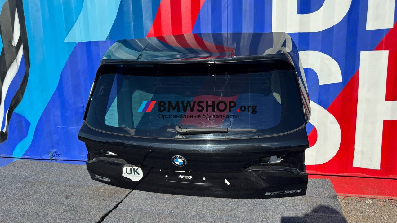 крышка багажника (дверь 3-5) BMW X5 G05 2019, 3.0 л., B57 D30 B, дизель, АКПП, 475 black-sapphire metallic, хетчбэк 5 дв., полный привод, правый руль, 7931925
